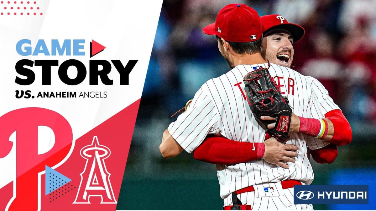 Harper stars as Phillies celebrate six-year first, Angels' Ohtani shines -  AS USA