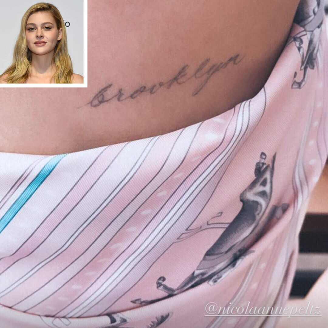 Nicola Peltz Shows Off New Tattoo Of Fiance Brooklyn Beckham S Name