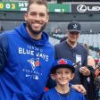 Blue Jays fan with stutter shares special moment with Springer