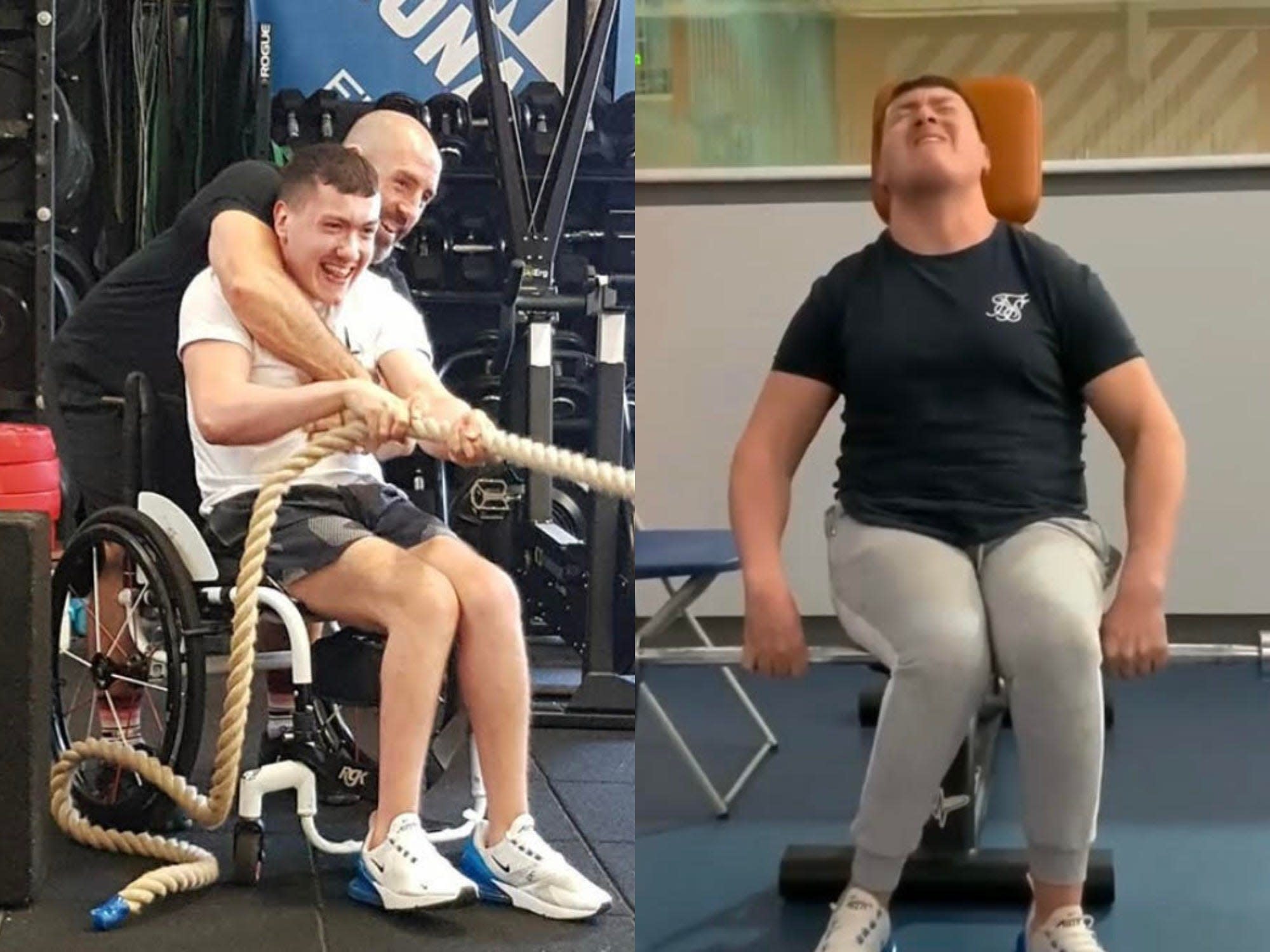 This wheelchair user with cerebral palsy just qualified as a gym instructor and says there are no barriers to fitness
