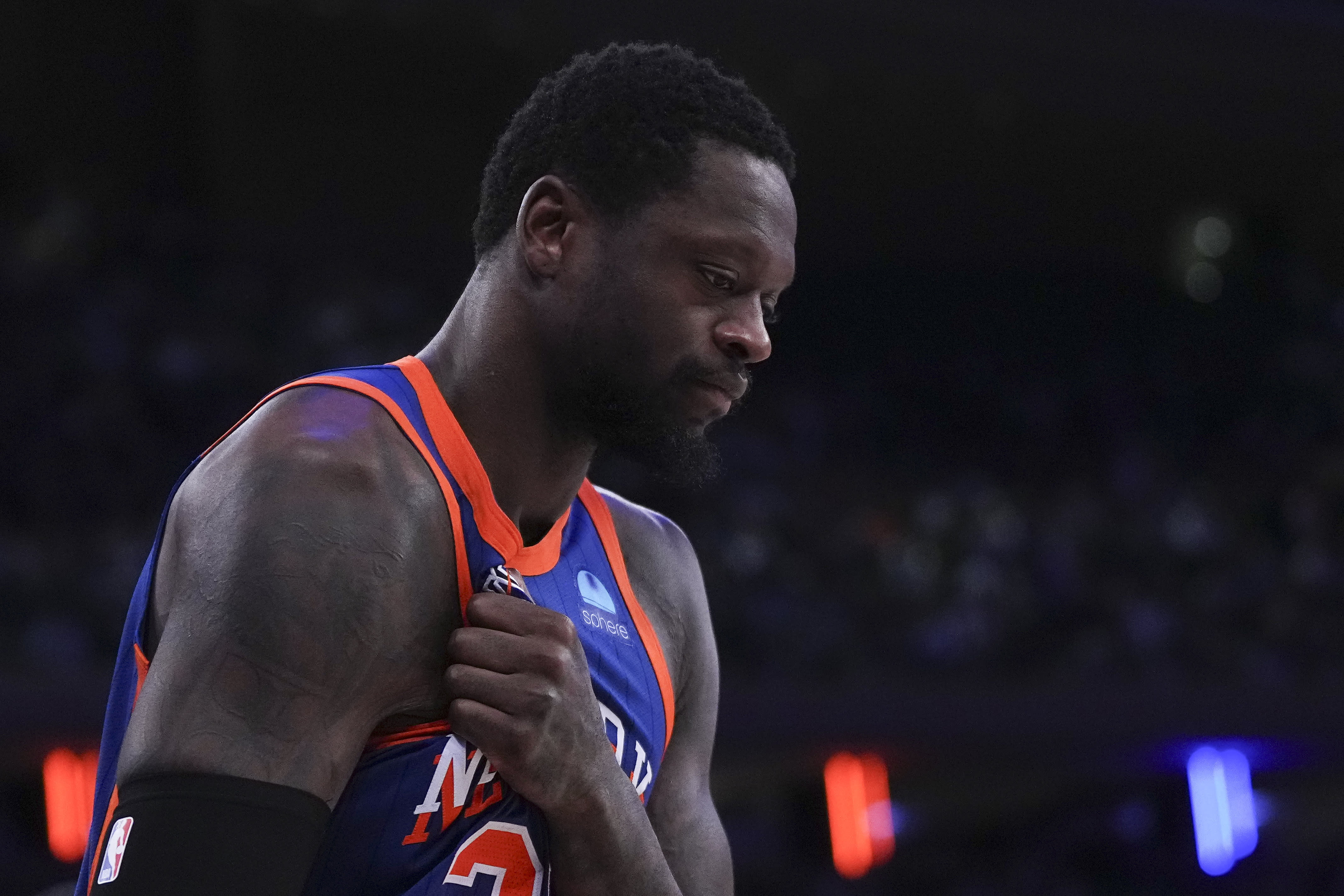 Julius Randle won't return for Knicks this season