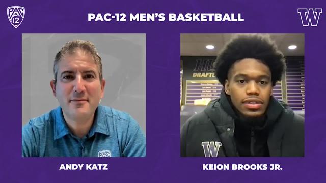 Keion Brooks Jr. talks transferring to Washington, the Huskies' perseverance and more with Andy Katz