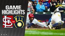 Cardinals vs. Brewers Highlights