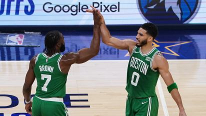 Yahoo Sports - After five East finals and now in their second NBA Finals, Boston's two headliners have seen and heard it all — and they say they are better for