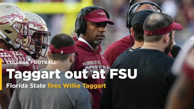 Taggart out at FSU