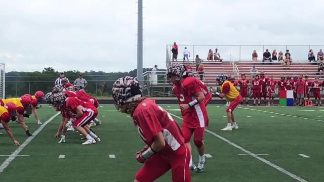 Highlights from LIcking Valley-Utica scrimmage