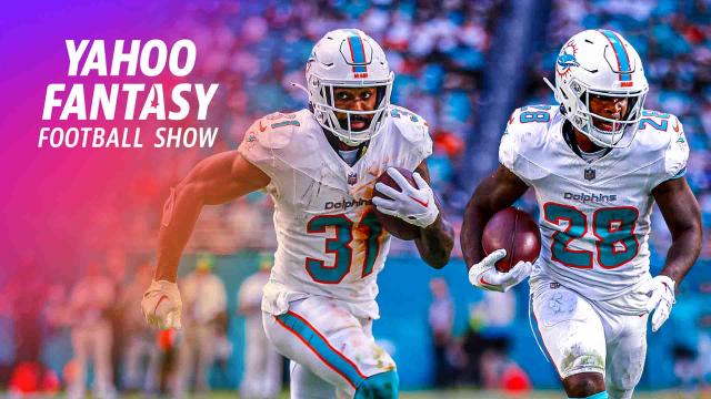 Do the Dolphins have a RB conundrum with De'Von Achane & Raheem Mostert? | Yahoo Fantasy Football Show