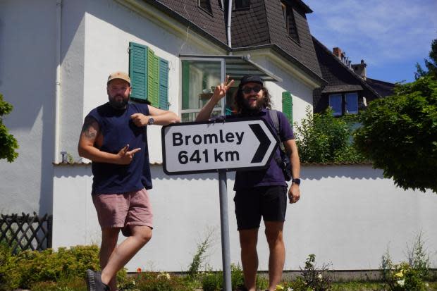 Meet the YouTube duo who took a 36-hour trip to Bromley’s twin town in Germany