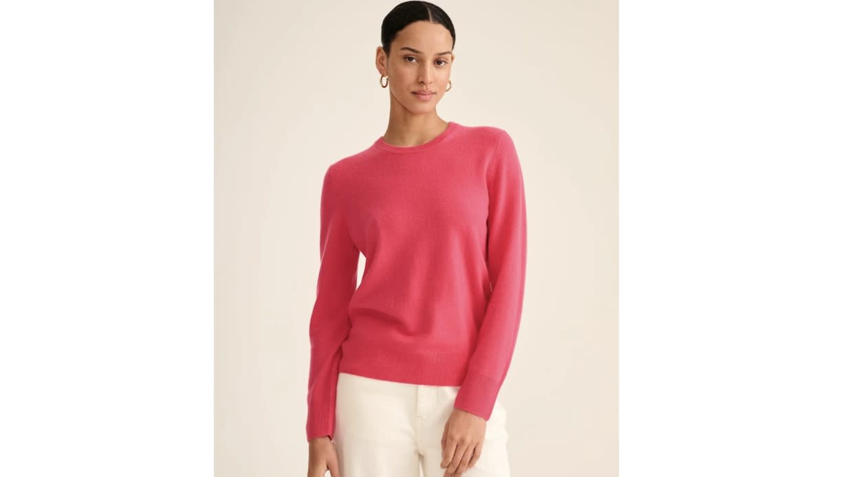 Quince's luxurious cashmere sweaters are only $50, so I'm stocking up -  Yahoo Sports