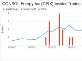 Insider Sale: CEO James Brock Sells Shares of CONSOL Energy Inc (CEIX)