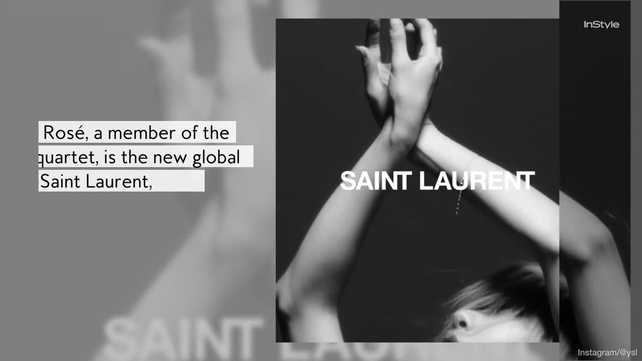 Blackpink's Rosé Lands Gig as Saint Laurent's Newest Face