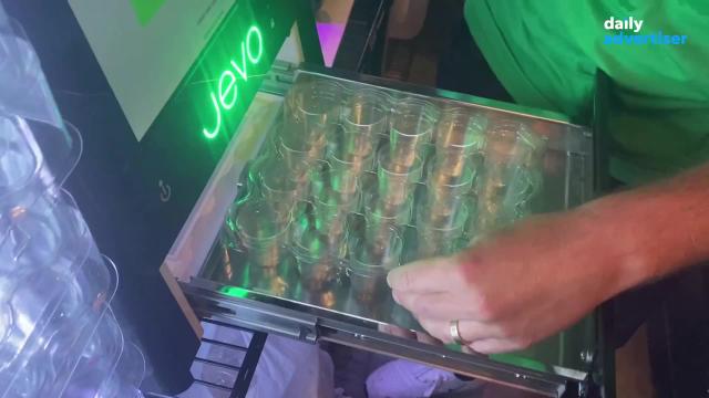 Watch how Jell-O shots are made for the Rocco's Jell-O Shot Challenge in Omaha