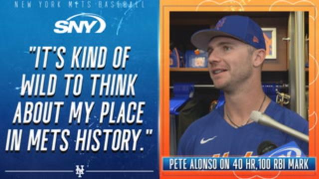 Mets' Pete Alonso hits 40 home runs in three of his five MLB seasons - CGTN