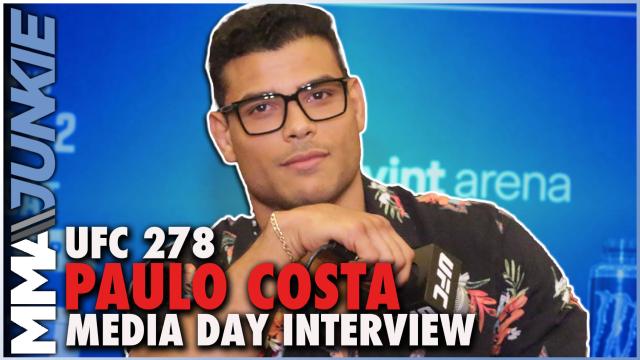 UFC 278’s Paulo Costa says he runs his own social media accounts: ‘I’m a little bit of a fun guy’