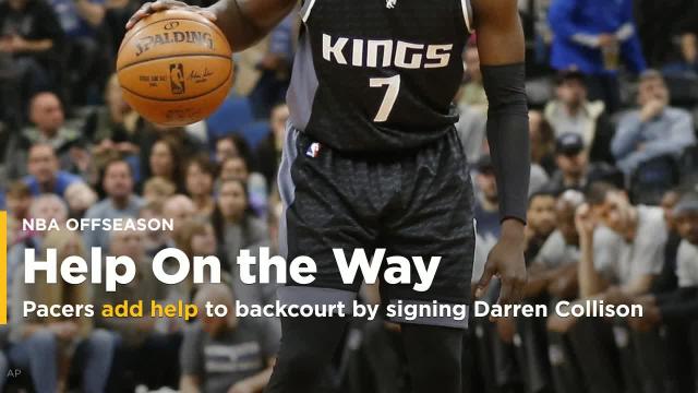 Pacers add help to backcourt by signing Darren Collison