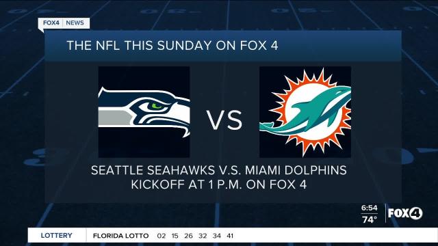 Seattle at Miami game on Fox 4