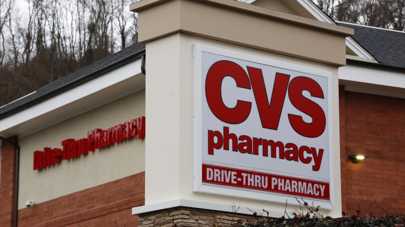 A CVS Pharmacy retailer drug store with a MinuteClinic and Health Hub is in the Harlem neighborhood of New York City on Friday, March 3, 2023. (AP Photo/Ted Shaffrey)