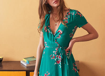 27 Wrap Dresses for Easy Summer Dressing