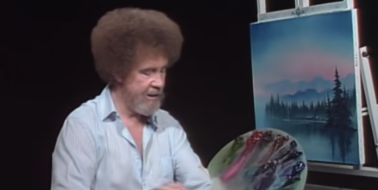 This ‘Long Lost’ Episode Of Bob Ross Features The Artist Painting A