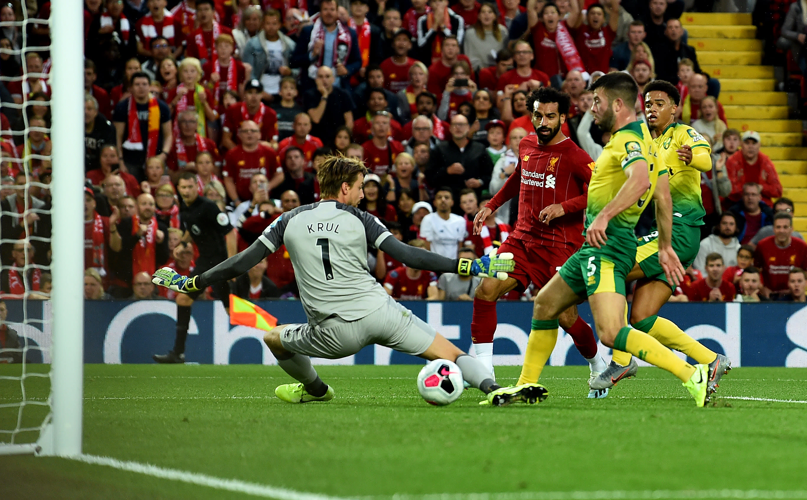 Liverpool thump Norwich 4-1 in Premier League season opener