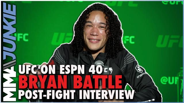 UFC on ESPN 40 video: Bryan Battle’s brutal head kick KOs Takashi Sato in 44 seconds