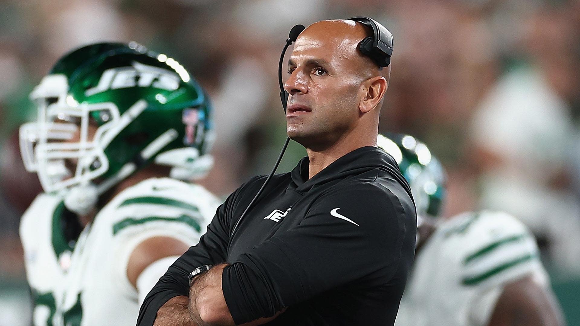 Jets coach Saleh 'would be shocked' if Rodgers retires due to injury