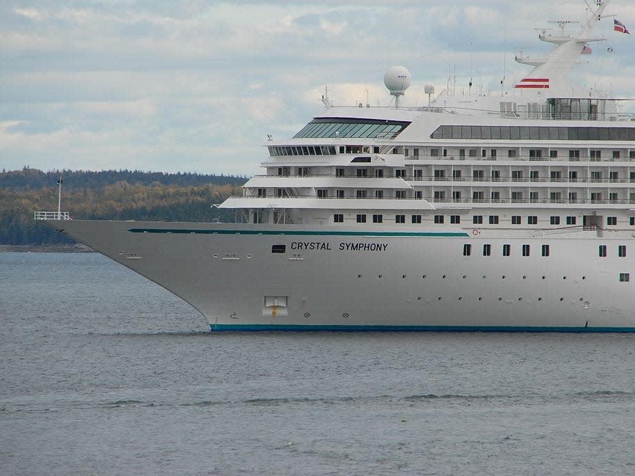 Crystal Cruises ship diverts to Bahamas with 700 people on board after arrest wa..