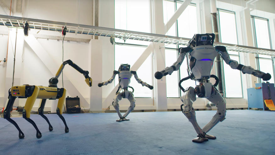 Boston Dynamics Spot and Atlas