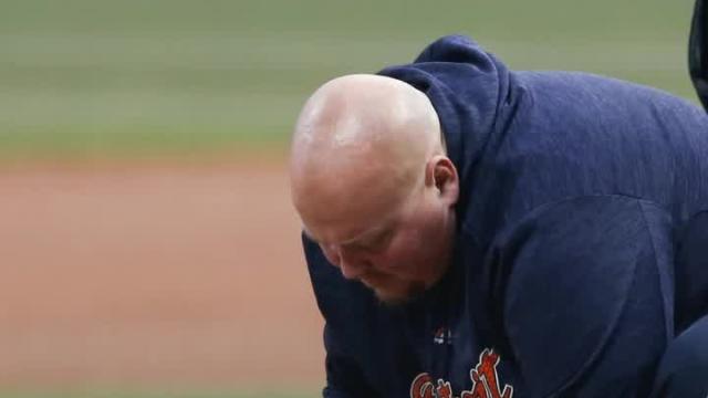 Jordan Zimmermann leaves game after taking 105 mph line drive to the face