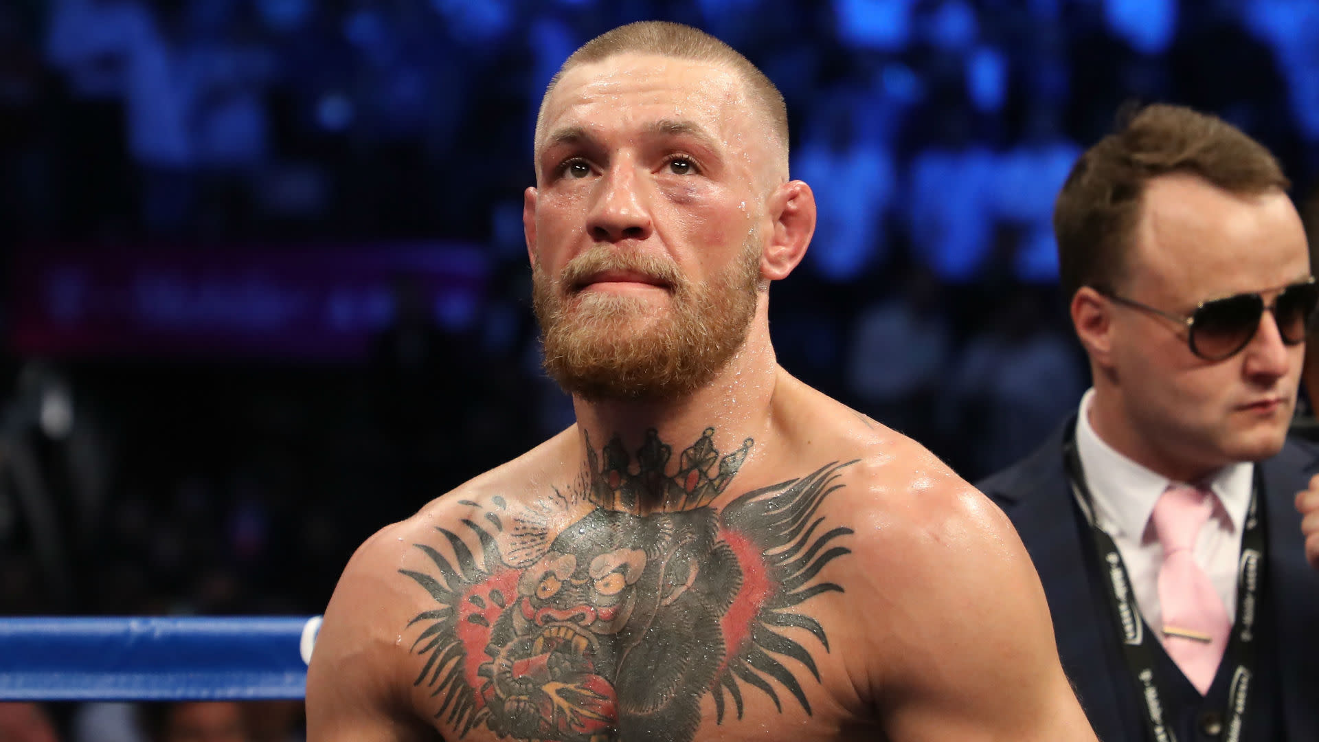 Conor Mcgregor Annoyed With Stoppage In Floyd Mayweather Mega Fight