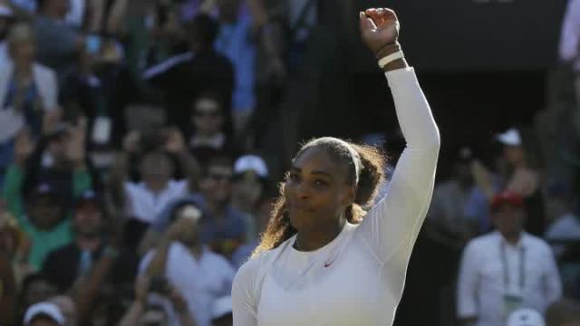 Serena Williams responds to a report that she is being targeted by USADA