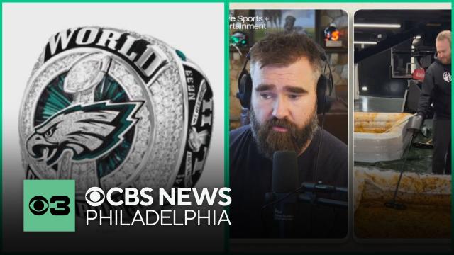 Jason Kelce explains how he lost his Super Bowl ring in a pool of chili