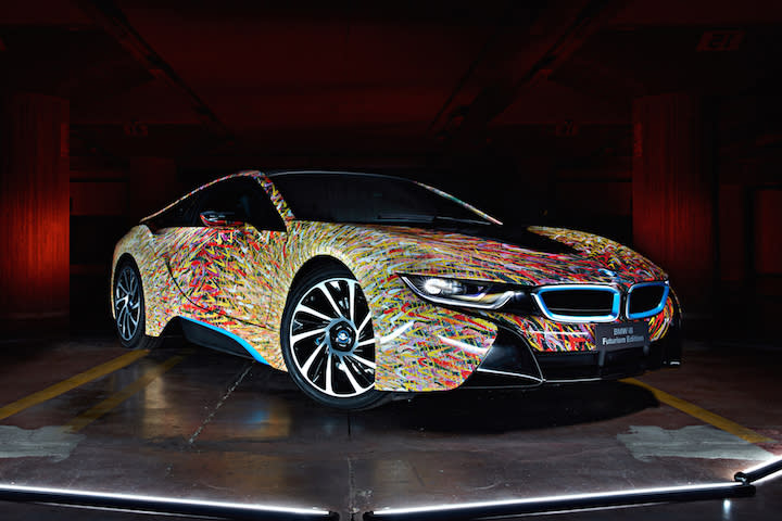 Bmw I8 Futurism Edition Should Be On Display At The Louvre