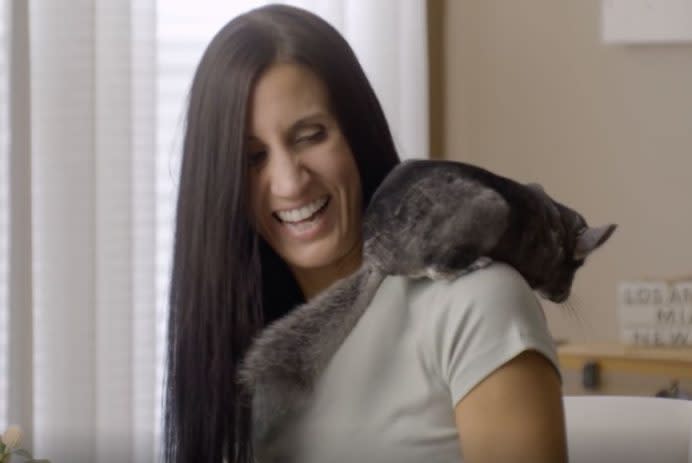 This chinchilla saw a couple through tough times