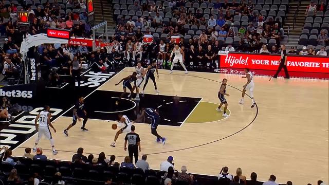 Blake Wesley with a 2-pointer vs the Orlando Magic