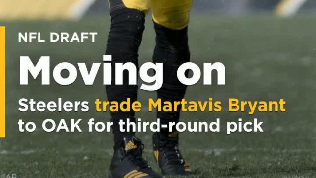 Steelers deal WR Martavis Bryant to Raiders for third-round pick