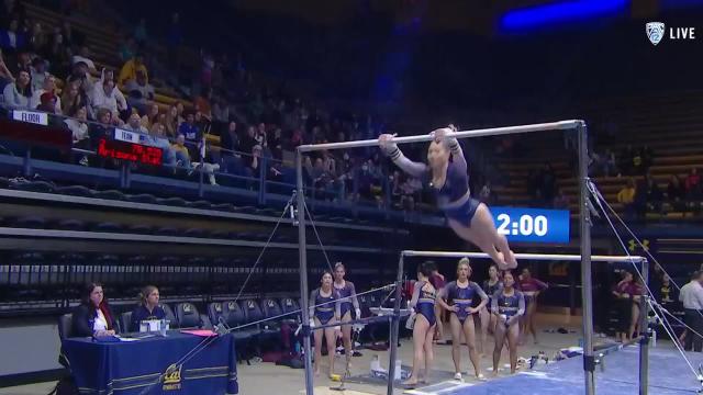 Maddie Williams ties second-highest bars score in Cal history with 9.975