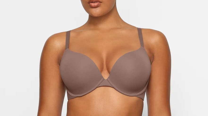 Orchip Push Up Bras for Women, Wireless Deep V Soft Cup Everyday Bra, Plus  Size 