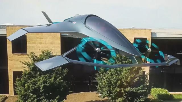 Grund Ewell skjorte Aston Martin unveils 'sports car for the skies'