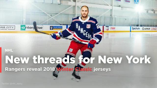 New York Rangers reveal 2018 Winter Classic jerseys (Photos)