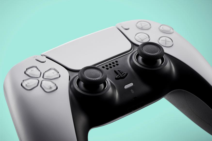 A Sony PlayStation 5 DualSense controller, taken on October 29, 2020. (Photo by Olly Curtis/Future Publishing via Getty Images)