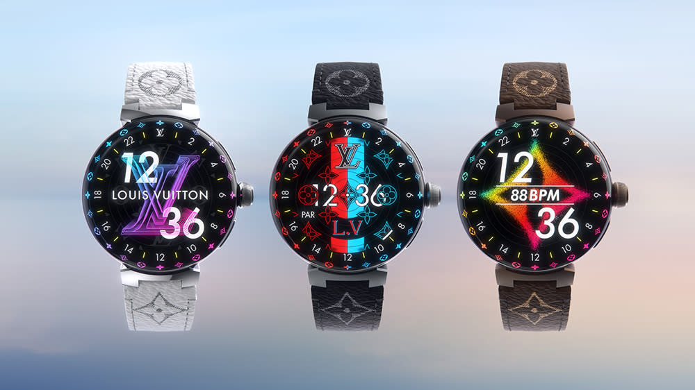 Louis Vuitton Is About to a Colorful 'Light Up' Smartwatch