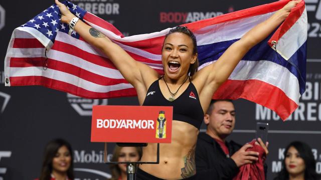 The Rush: UFC Fighter Michelle Waterson on tackling Derrick Henry, Mike Tyson vs Jaws, and her fight on Aug. 22