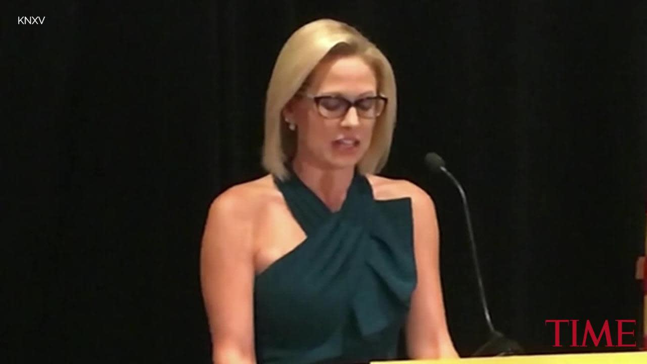 Democrat Kyrsten Sinema Wins Arizona Senate Seat After A Close Race Video 