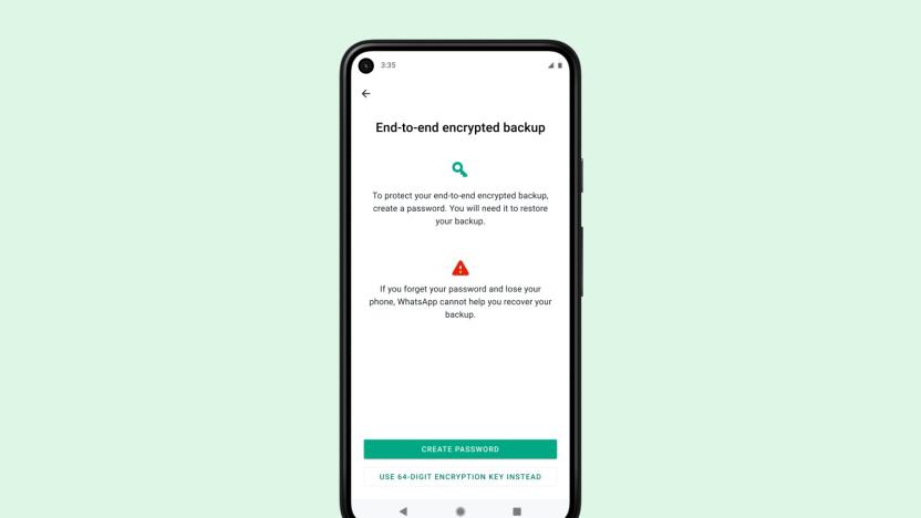 WhatsApp end-to-end encryption