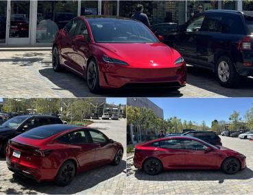 實車樣貌大量曝光，特斯拉 Model 3「Ludicrous」高性能版即將正式發表？