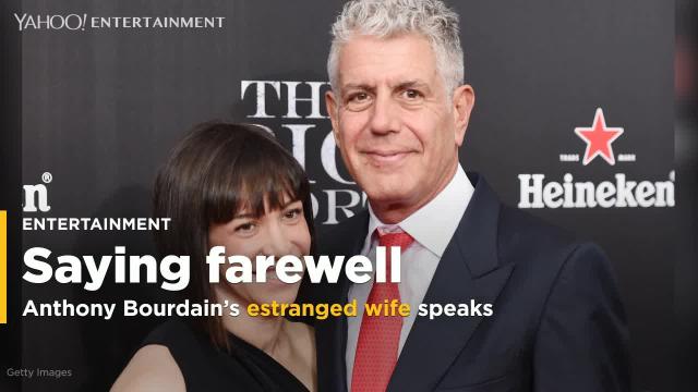 Anthony Bourdain S Estranged Wife Ottavia Busia Bourdain Breaks Silence