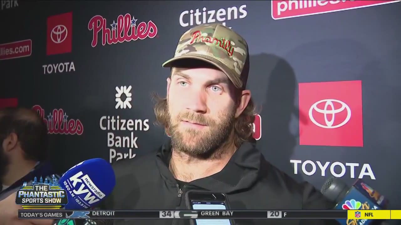 Bryce Harper gives honest thoughts after Ángel Hernández ejection