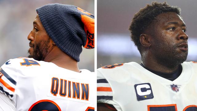 WATCH: Bears' Roquan Smith gets emotional when asked about Robert Quinn  trade 