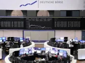 European shares gain on earnings boost; Novo Nordisk slips